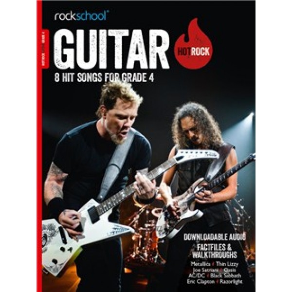Rockschool: Hot Rock Guitar - Grade 4 (Book/Audio Download)